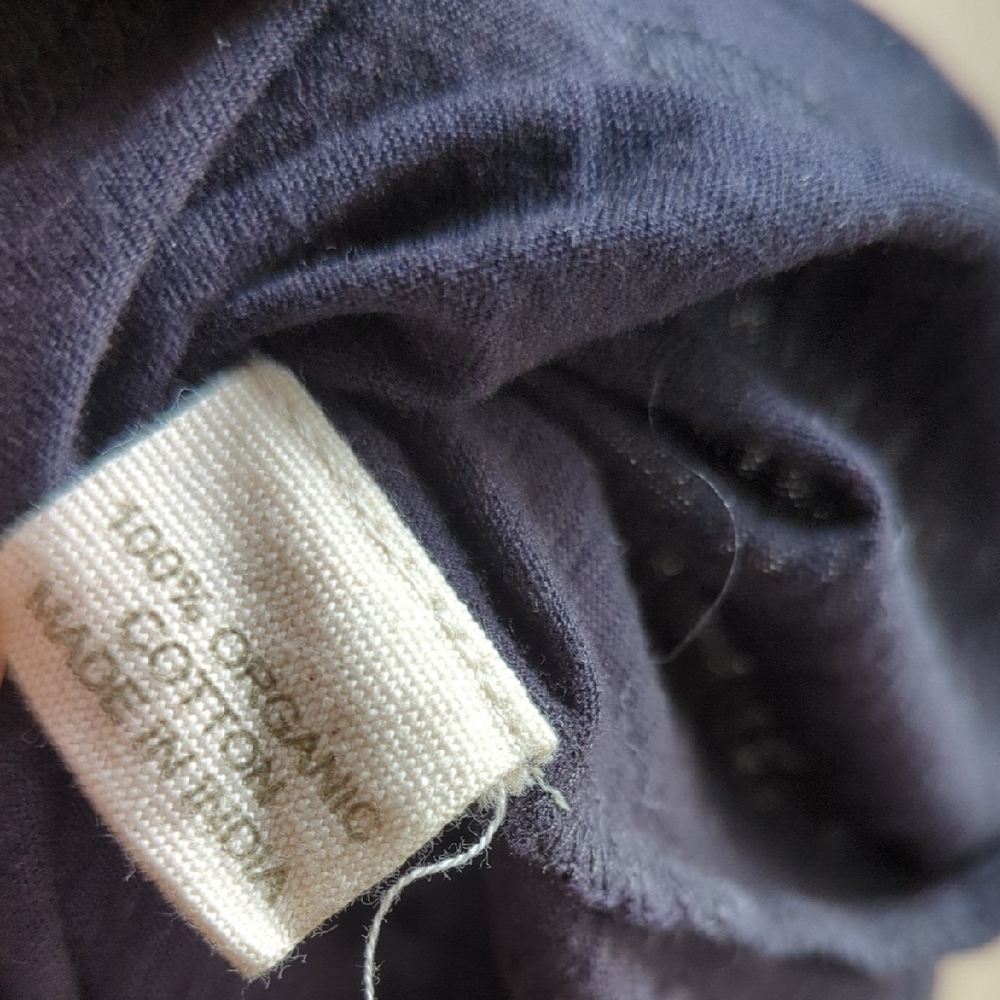 Synergy Organic Clothing Black Tee with Eye Graphic Size Small - Picture 5 of 9